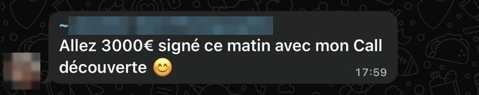 Témoignage client