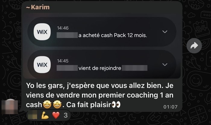 Témoignage client