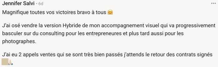 Témoignage client